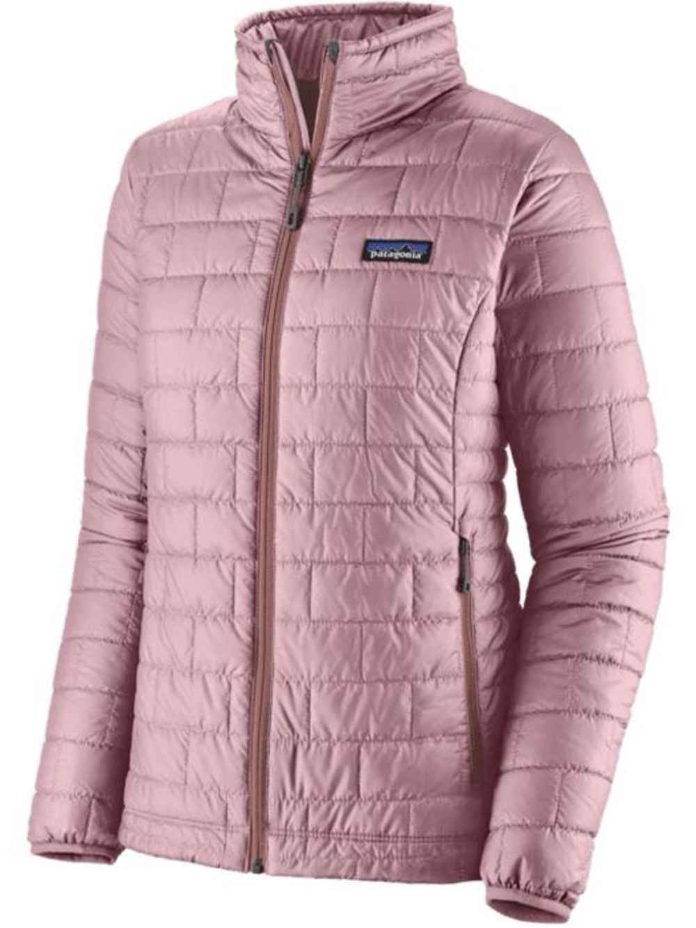 Patagonia Women's Quilted Puffer Jacket — Dusty Mauve